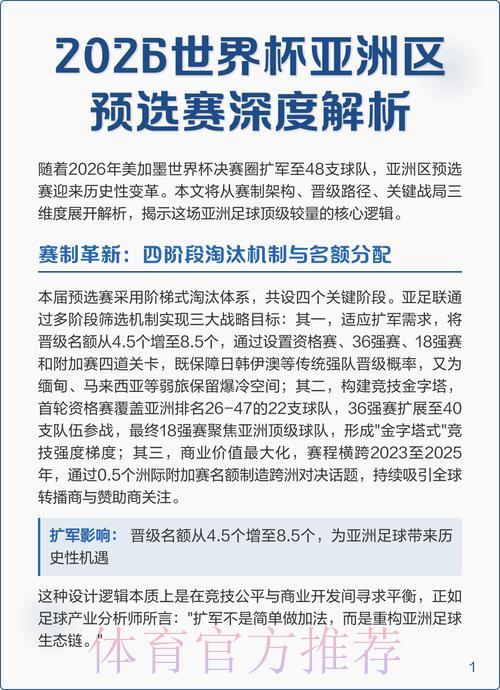 2026年世界杯赛事数据深度统计解析 2026年世界杯赛事数据深度统计解析